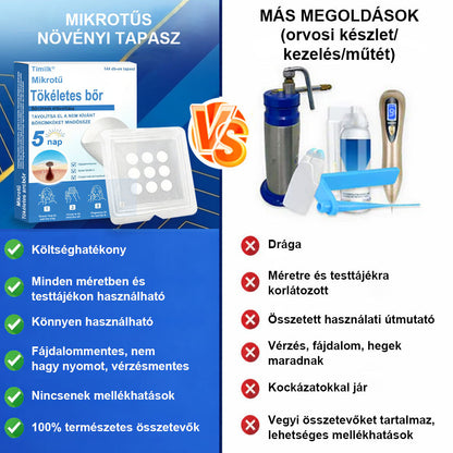 📌📌📌 Timilk® 2 az 1-ben mikrotűs és hidrokolloid tapasz | Kiemelkedő anyajegyek, pattanások, lapos szemölcsök és bőrkinövések eltávolítására | Segít javítani a ráncok, hegek és bőrhibák megjelenését | Láthatatlan pattanástapasz arcra és testre📌📌