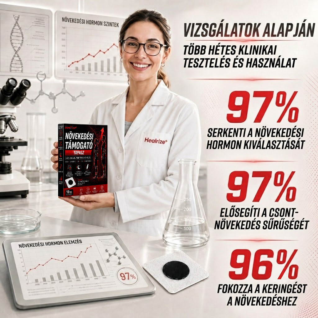 🌞1️⃣2️⃣🌙Healrize® Magasságnövelő transzdermális tapasz 👑 Éjszakai növekedést segítő tapaszok