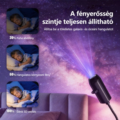Timilk® 🌌✨ Új generációs intelligens HD 5D holografikus éjszakai projektor✨