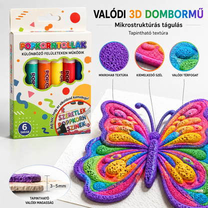 Spóroljon 50%-ot, ha még ma rendel 丨Healrize® 3D Relief Art Pen – Változtassa lapos rajzait megérinthető 3D művészetté🖌️🖍️-🌿