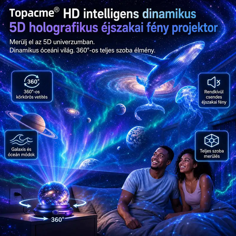 🔮Laleia® Éjszakai Fény Projektor