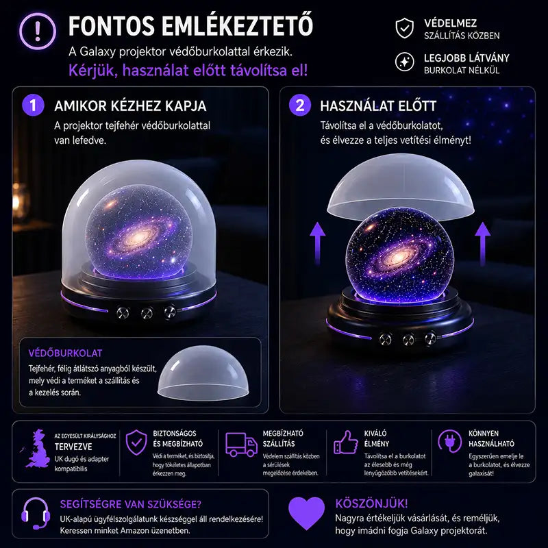 🔮Laleia® Éjszakai Fény Projektor