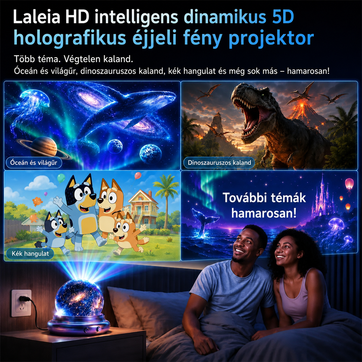 🔮Laleia® Éjszakai Fény Projektor
